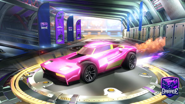 A Rocket League car design from Fornal