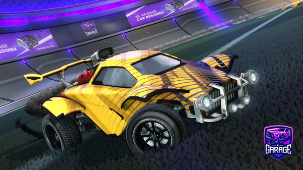 A Rocket League car design from Nagata