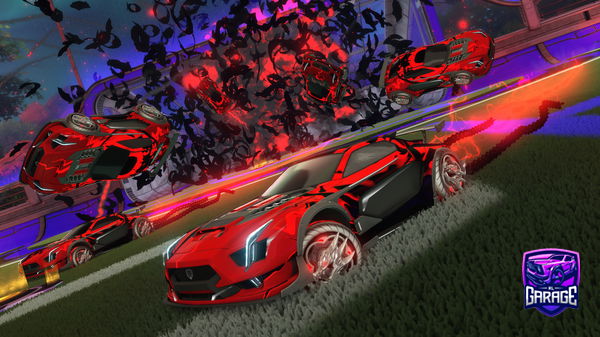 A Rocket League car design from clutchorkick