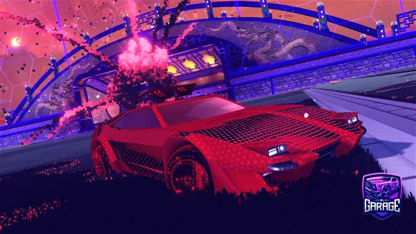 A Rocket League car design from Submittobirb