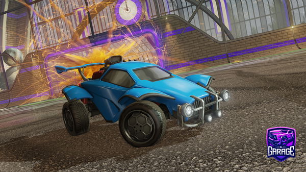 A Rocket League car design from Vnsr-7