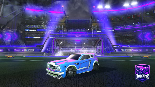 A Rocket League car design from Mrtonate
