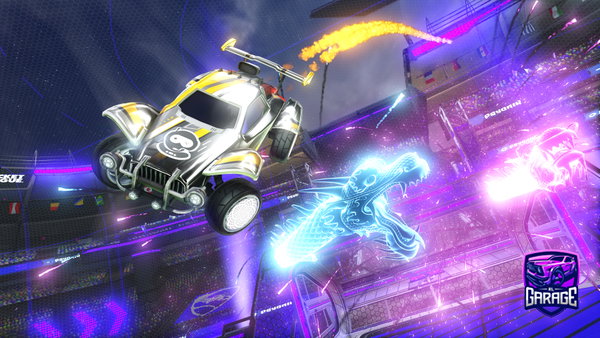A Rocket League car design from Ironblast