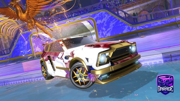 A Rocket League car design from McMoceXVII