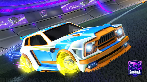 A Rocket League car design from Shooteo2313