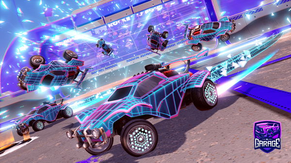 A Rocket League car design from OfficialCod128