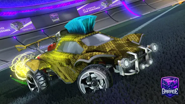 A Rocket League car design from Shooteo2313