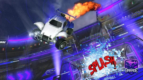 A Rocket League car design from Mustang13_12