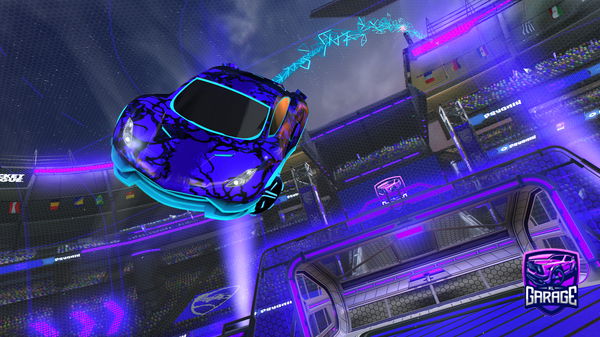 A Rocket League car design from Nekoz_nkz