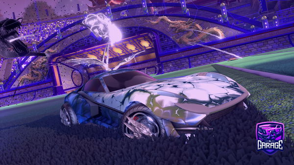A Rocket League car design from blentov