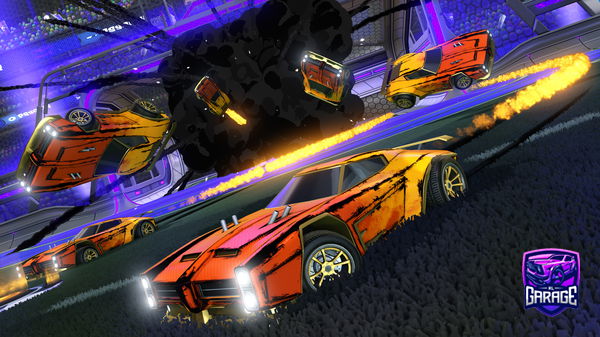 A Rocket League car design from PuLsEfLoOd