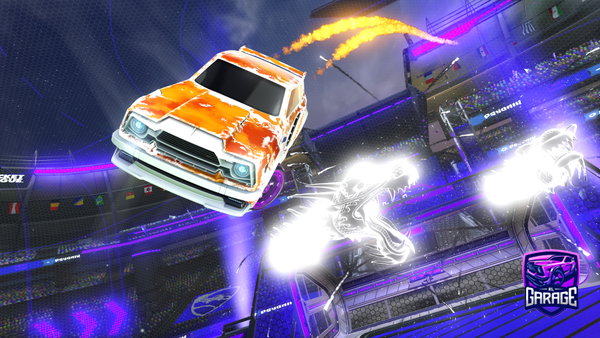 A Rocket League car design from SamW016