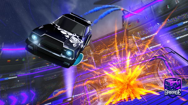 A Rocket League car design from EmirDessu