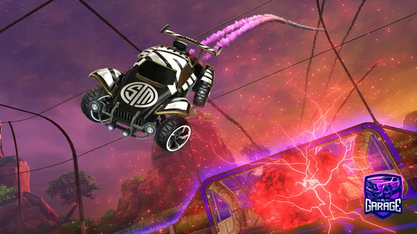 A Rocket League car design from Lesha_RLCS