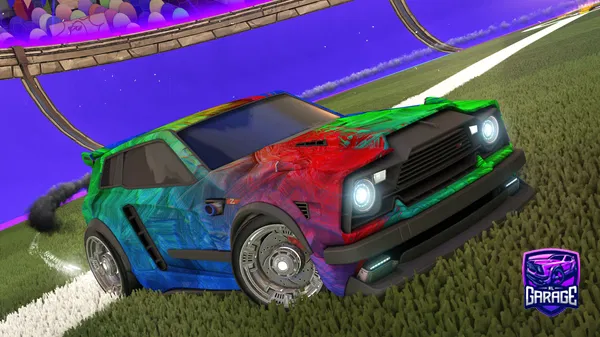 A Rocket League car design from goombz
