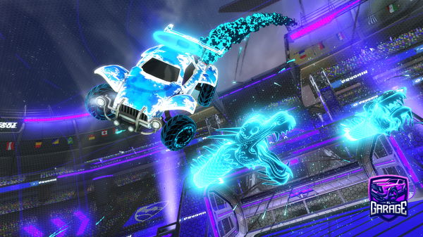 A Rocket League car design from Siguy