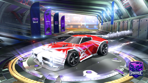 A Rocket League car design from trashton89