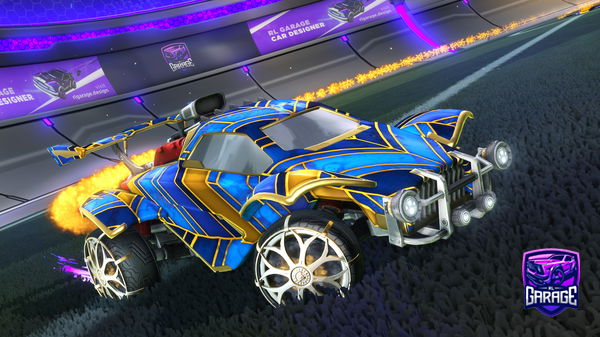 A Rocket League car design from Sledgehammer0111