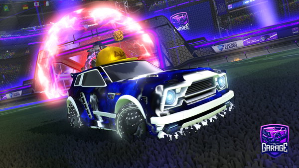 A Rocket League car design from LSKrogager