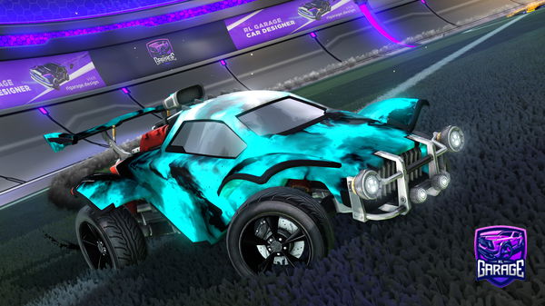 A Rocket League car design from Penguin955