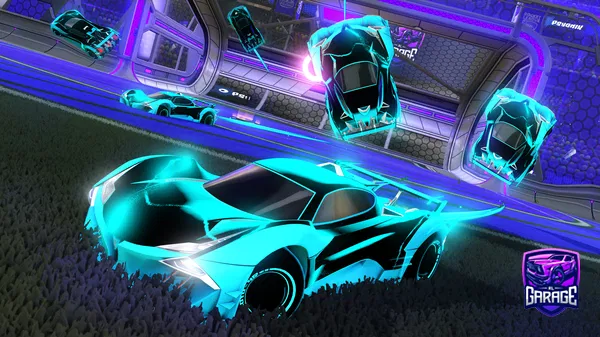 A Rocket League car design from Poweredplayer