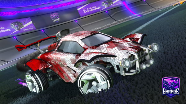 A Rocket League car design from Monks__