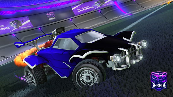 A Rocket League car design from pulse_Neno