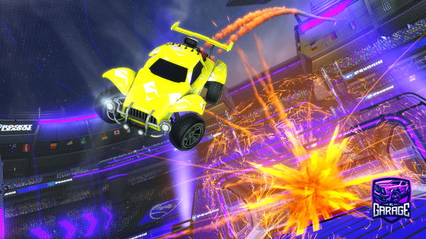 A Rocket League car design from xNewby3