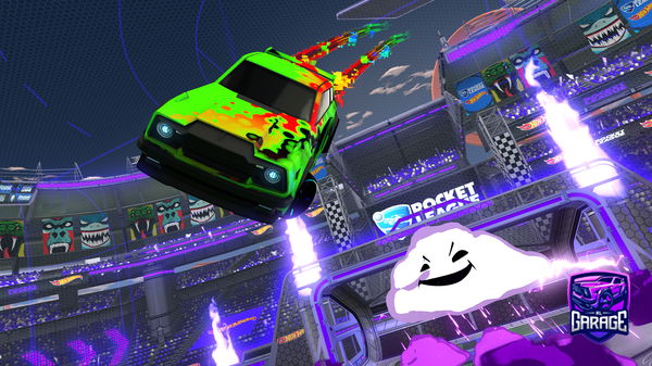 A Rocket League car design from rory48