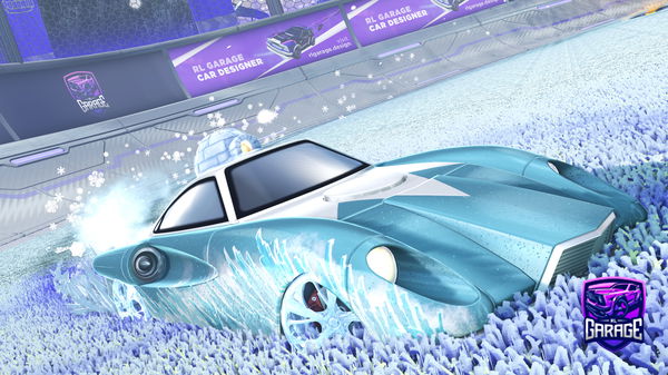 A Rocket League car design from Polar-Ray