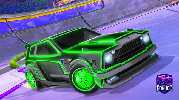 A Rocket League car design from Cr7_hgsj87