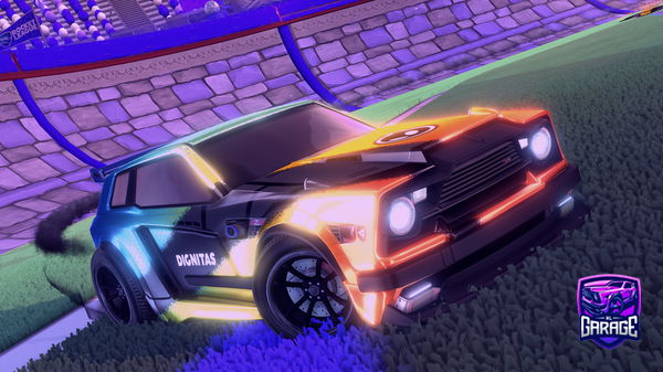 A Rocket League car design from floopdafinn