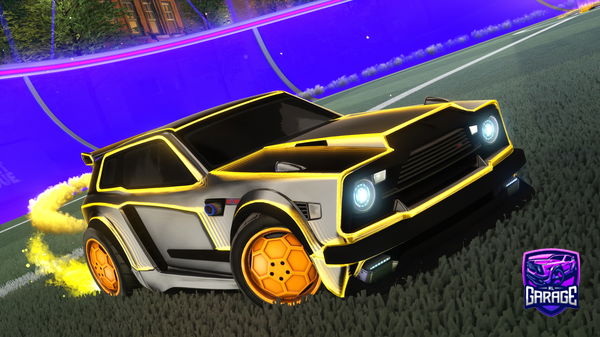 A Rocket League car design from Miguel0111