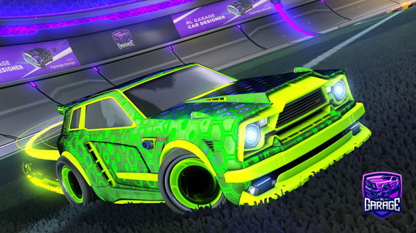 A Rocket League car design from NathanHHHH