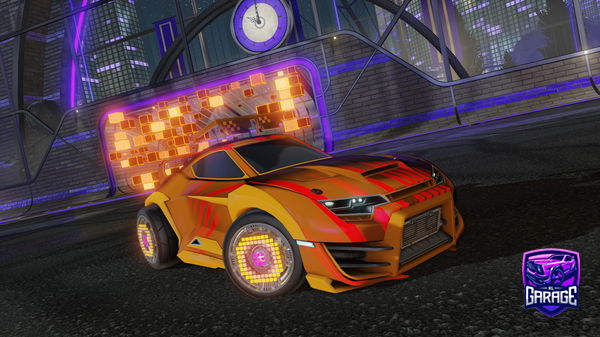 A Rocket League car design from Infinity3712