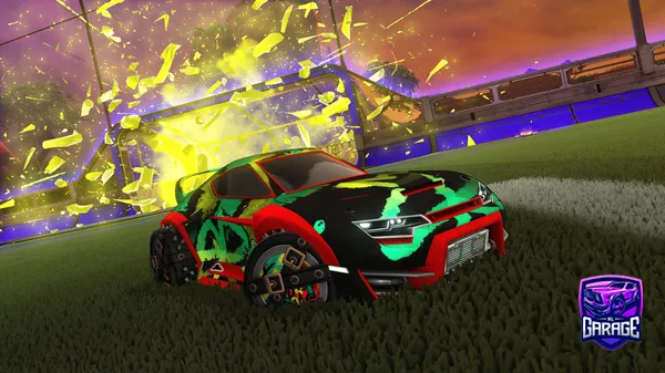 A Rocket League car design from BarkingLilly