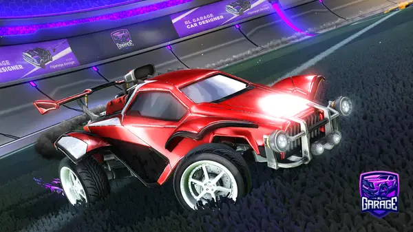 A Rocket League car design from Ryujin7kk