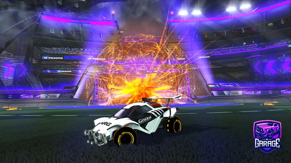 A Rocket League car design from KreepyKrowley