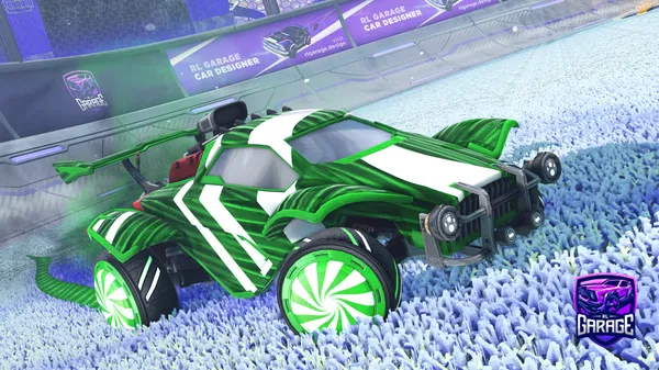 A Rocket League car design from irosario78