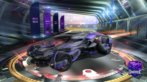 A Rocket League car design from V1P3RZ