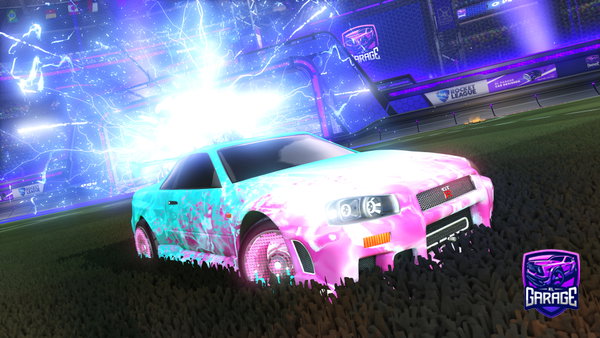 A Rocket League car design from TojiSXZ
