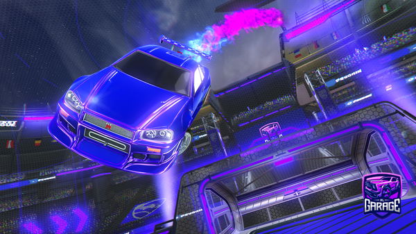 A Rocket League car design from Sirduckman21