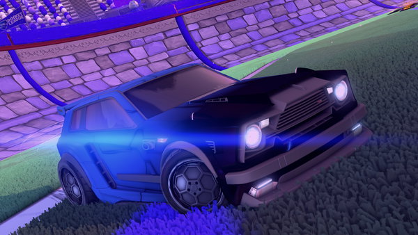 A Rocket League car design from Minuano