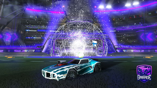 A Rocket League car design from Hyva_pall0