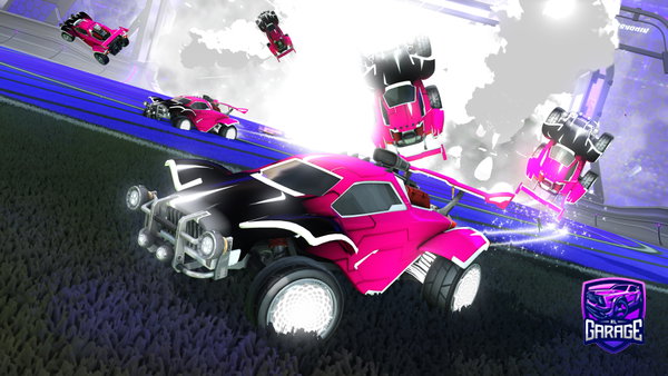A Rocket League car design from nebthepro239