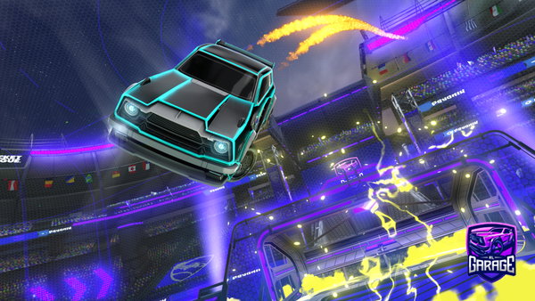 A Rocket League car design from cerzxzi