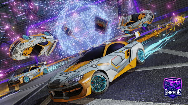 A Rocket League car design from RebelRacer99