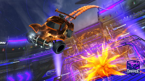 A Rocket League car design from maIik203