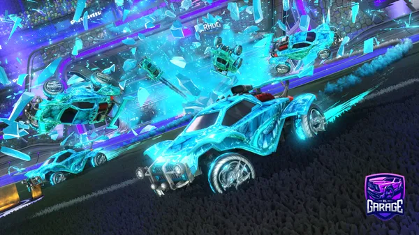 A Rocket League car design from CatchABootyGang
