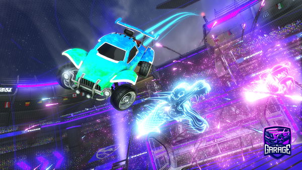 A Rocket League car design from Jonnysmile32